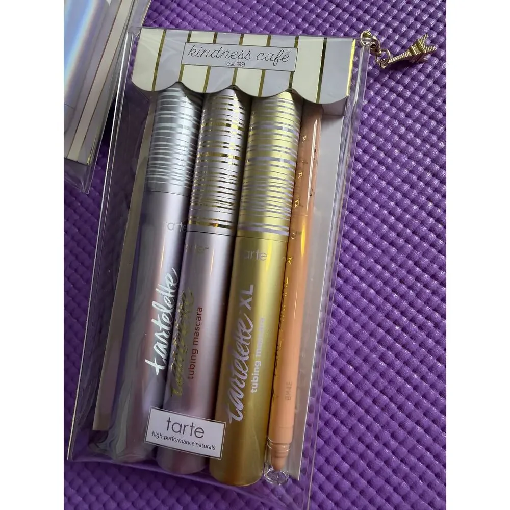 New Tarte Makeup Lot Bundle Kindness Cafe Mascara & Multi-Stick Full Size